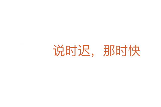 說時遲，那時快